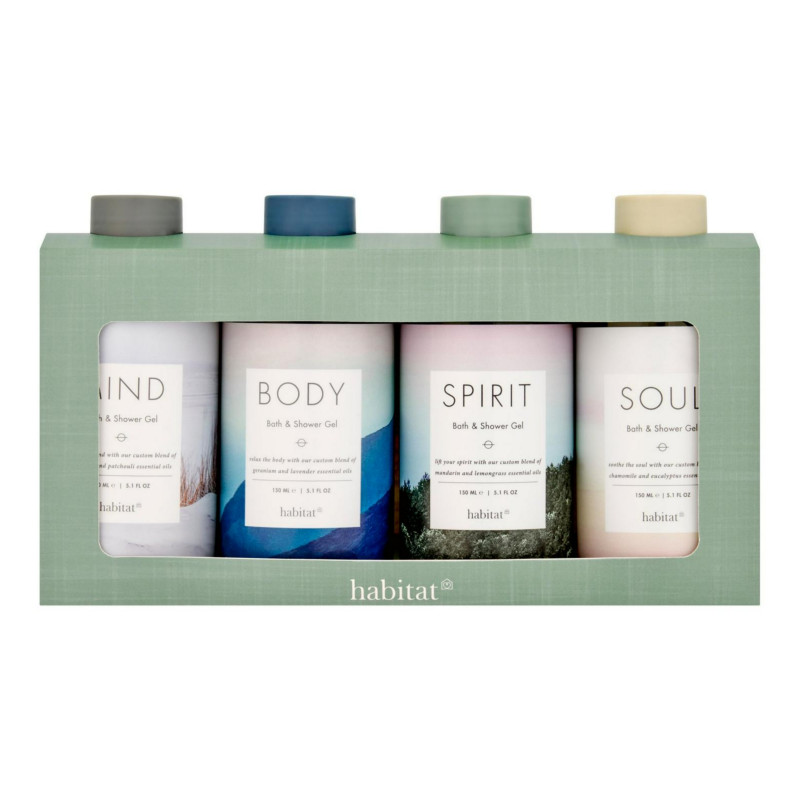 Habitat Shower Gel Set 4x150ml