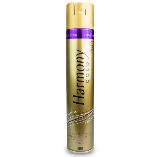 HARMONY H/SPRAY GOLD E/FIRM HO - 400ML